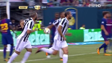 Giorgio Chiellini Goal HD - Juventus 1 - 2 Barcelona - 22.07.2017 (Full Replay)