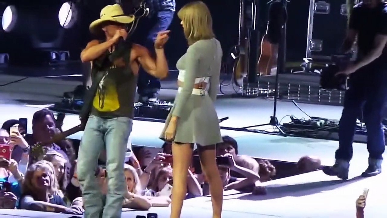 Kenny Chesney and Taylor Swift