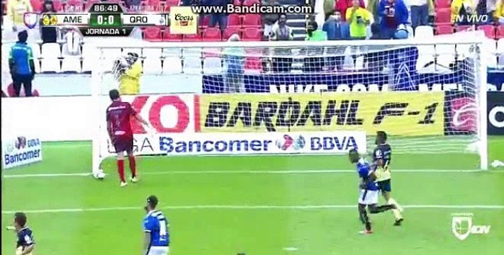 Camilo Sanvezzo Goal ~ Club America vs Queretaro 0-1
