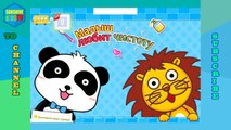 Kids game app. Baby Panda game. Панда учится сравнивать на русском