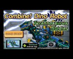 Juego jugar robot de Mostrar soldado televisión tiranosaurio Episodio 1 dino transfiguración estrella