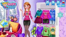 Sil vous plaît choisir un des vêtements dhiver Frozen Disney Elsa et Anna TV Jeu Annie Kyle