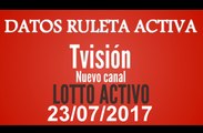 LOTTO ACTIVO: datos para el día 23 julio 2017