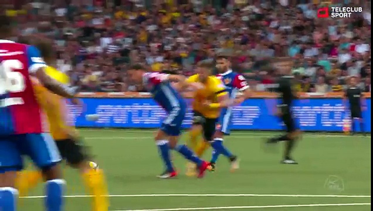 Young Boys 2:0 FC Basel (Swiss Super League 22 July 2017)
