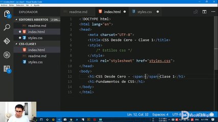 1.6 - Introducción a Selectores - CSS Desde Cero (2017)