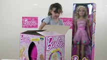 Colector de huevo gigante película Nuevo rosado súper sorpresa el juguete 2017 Barbie Disney