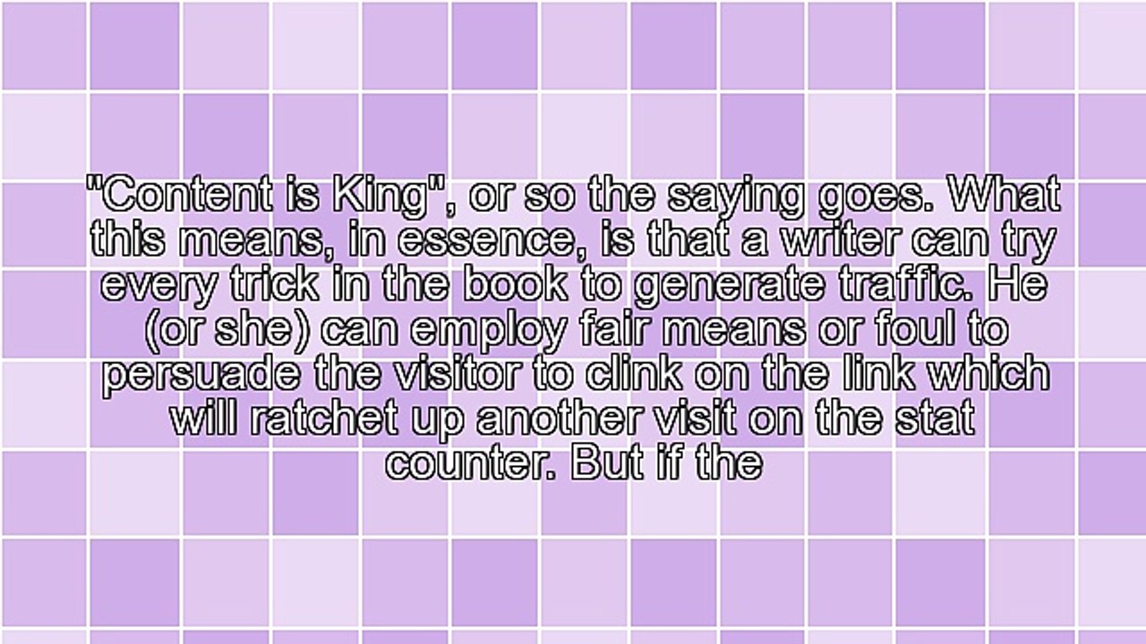 Make Keywords Work For You With Good Quality Content