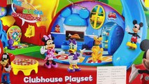 Par par souris examen jouet jouets la télé déballage vidéo Mickey clubhouse playset disney junior