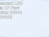 New 141 CCFL WXGA Glossy Replacement LCD Screen fits HP Pavilion DV42045dx DV41435DX