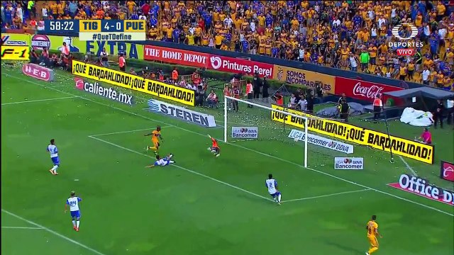 Valencia Hattrick Goal ~ Tigres 5-0 Puebla
