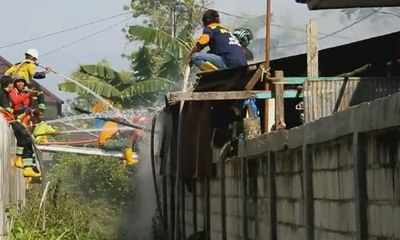 4 Kantin Terbakar, Diduga Api Berasal dari Tabung Elpiji