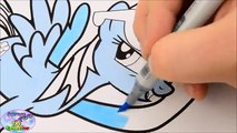 My Little Pony Coloring Book Rainbow Dash MLP MLPEG Episode Surprise Egg and Toy Collector