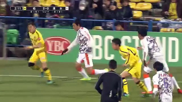 【公式】ゴール動画：手塚 康平（柏）3分 柏レイソルvs清水エスパルス ＪリーグYBCルヴァンカップ グループステージ 第1節 2017/3/15