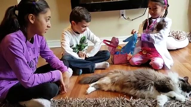 Farting Bad Baby Tummy Ache at McDonalds, Doc McStuffins Gives Bad Baby a Needle & Checkup