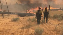 Four Wildfires Combine to Threaten Homes in Eastern Montana
