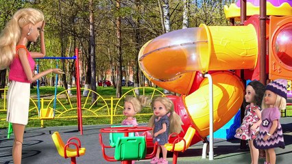 Barbie - The Floor is Lava Challenge and Barbies Baby Surprise