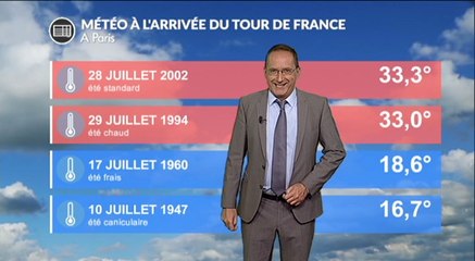 Météo Tour de France : temps  contrastés à l'arrivée