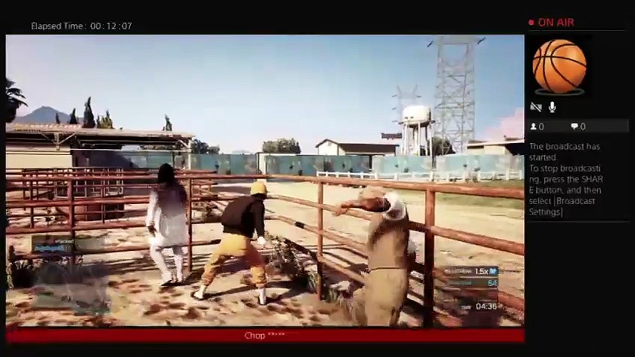Gta ring fight chop gang (2)