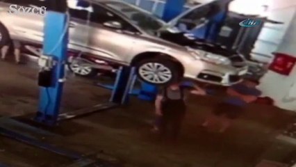 Bir saniye sonrası facia!