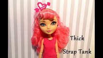 Et vêtements surgir bricolage poupée facile Comment enfants faire faire faire collants à Il sommet tutoriel Barbie