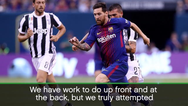 Valverde satisfied with first Barca game