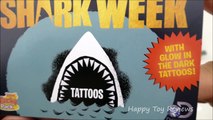 Shark Week Sonic Drive-In 2016 Wacky Pack Kids Meal Fast Food Toys Review