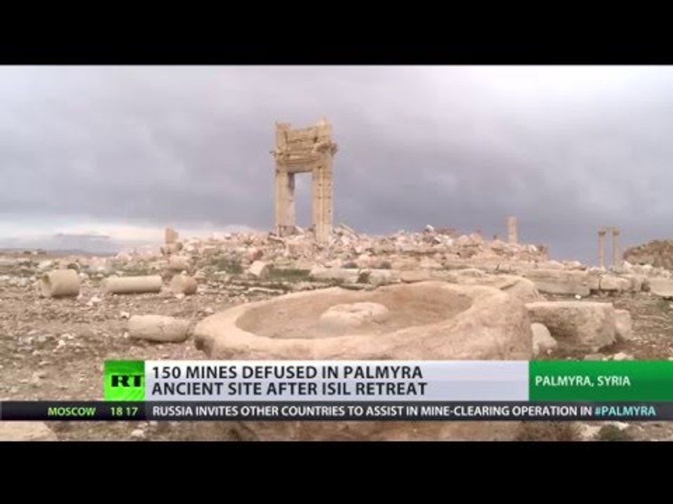 Defusing Palmyra: Syrian army clears ancient city of ISIS booby traps