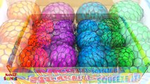 Et des balles enfants les couleurs Oeuf pour enfants Apprendre spongieux Compilation surprise kinder eggvideos