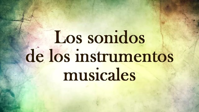 Los sonidos de los instrumentos musicales P.1 - Discriminación Auditiva - Juego Educativo