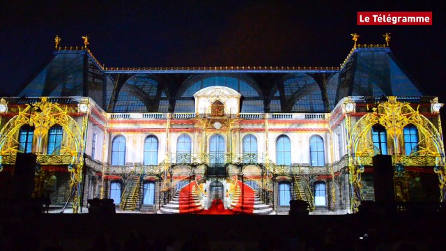 Rennes. Les trains font escale place du Parlement de Bretagne