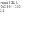 Acer Aspire 55175358 Laptop Screen 156 LCD CCFL WXGA HD 1366x768