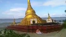 Video shows Myanmar pagoda collapse after heavy rainfall