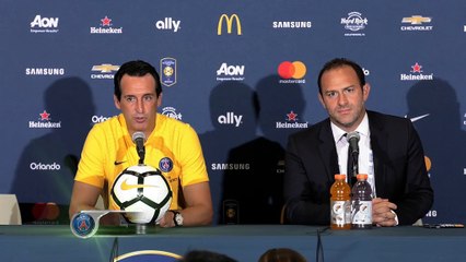 ICC - Emery : "C'était un match d'entrainement"