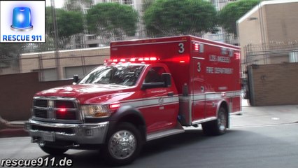 [LAFD] Rescue 3 Los Angeles Fire Department