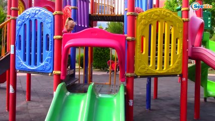 Outdoor Playground for kids Family Fun ABC song | Baby Nursery Rhymes Songs