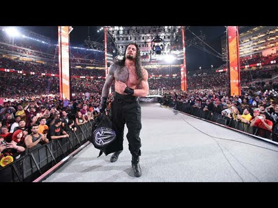 Roman Reigns vs Brock Lesnar -  World Heavyweight Championship - WWE WrestleMania 2015