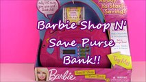 Barbie Shop n Save Electronic Purse Bank Saving Real Money Dollars and coins Unboxing