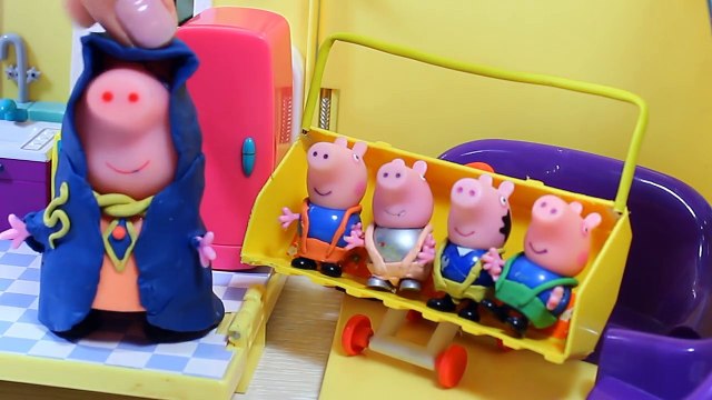 Свинка Пеппа. Мультики из игрушек. Колдунья в гостях у свинки Пеппы. Peppa Pig