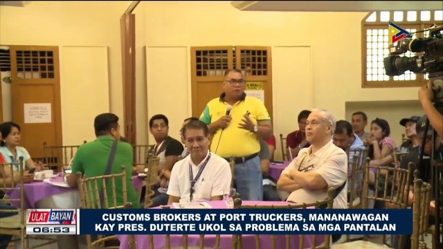 Customs Broker at Port Truckers, mananawagan kay Pangulong Duterte ukol sa problema sa mga pantalan