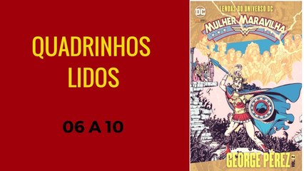 Quadrinhos Lidos 2017 - 06 a 10