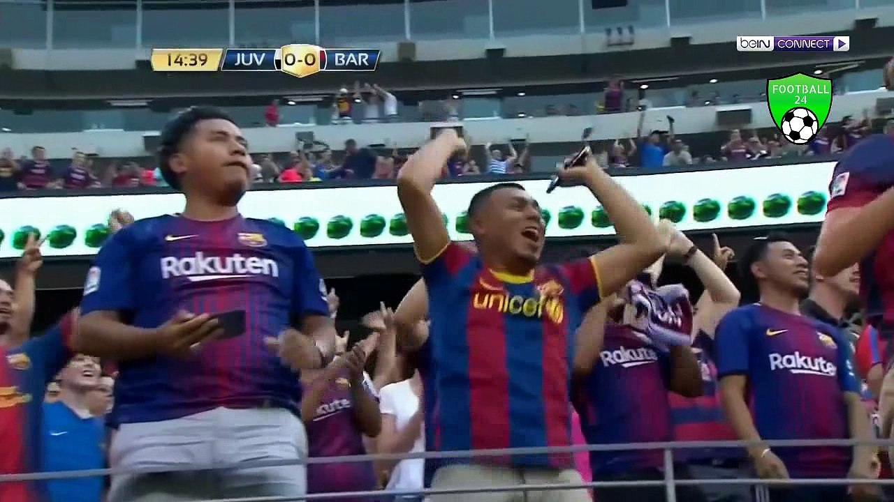 23-07-2017  |||   FCB 2:1 JUV | goals
