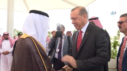 Cumhurbaşkanı Erdoğan, Suudi Arabistan'da