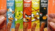 En colère des oiseaux Bonbons allemand sucette fric choco