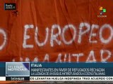 Italia: activistas rechazan la llegada de un buque anti refugiados
