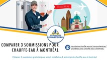 3 Soumissions Chauffe-eau à Montréal | Plombiers à Montréal