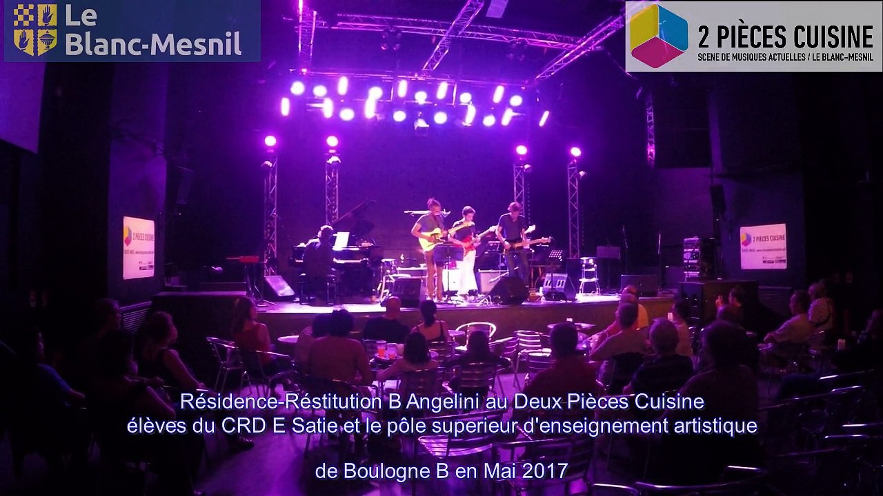 residence restitution B Angelini eleves du CRD et Pole d'enseignement Boulogne-B:  Mai 2017