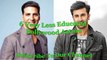 || 6 Very Less Educated Bollywood Actors | Top Bollywood Information ||