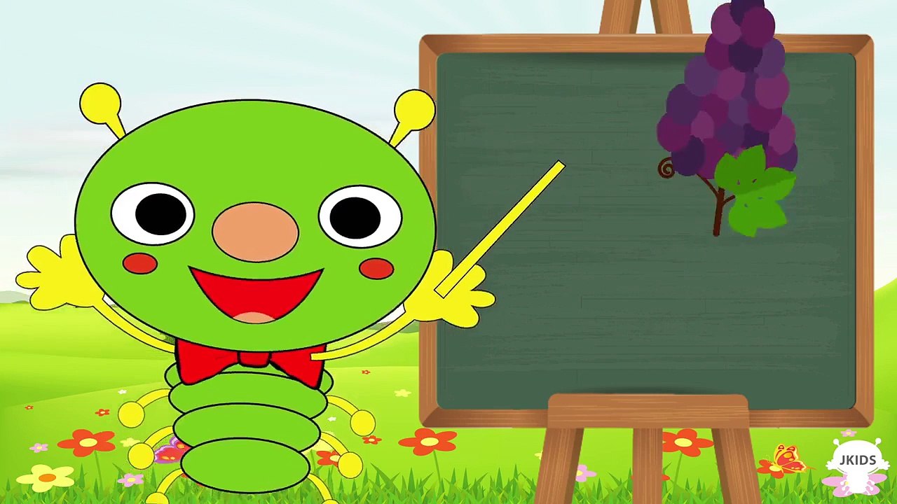 むしむしくんは子供にフルーツを教えてあげる❤#1❤子供向けアニメ❤赤ちゃん喜ぶ