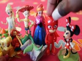 MINNIE MOUSE VS OWLETTE, PRINCESS ELSA & ANNA JESSIE BOWSER MINNIE MOUSE DISNEY  Toys BABY Videos, MICKEY MOUSE, PJ MASK