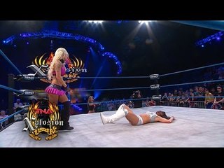 Xplosion Match: Brittany vs. Angelina Love for the Knockouts Title